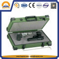 Caja de arma pistola doble de aluminio con esquinas de Metal